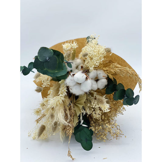 Bouquet fleurs séchées nature