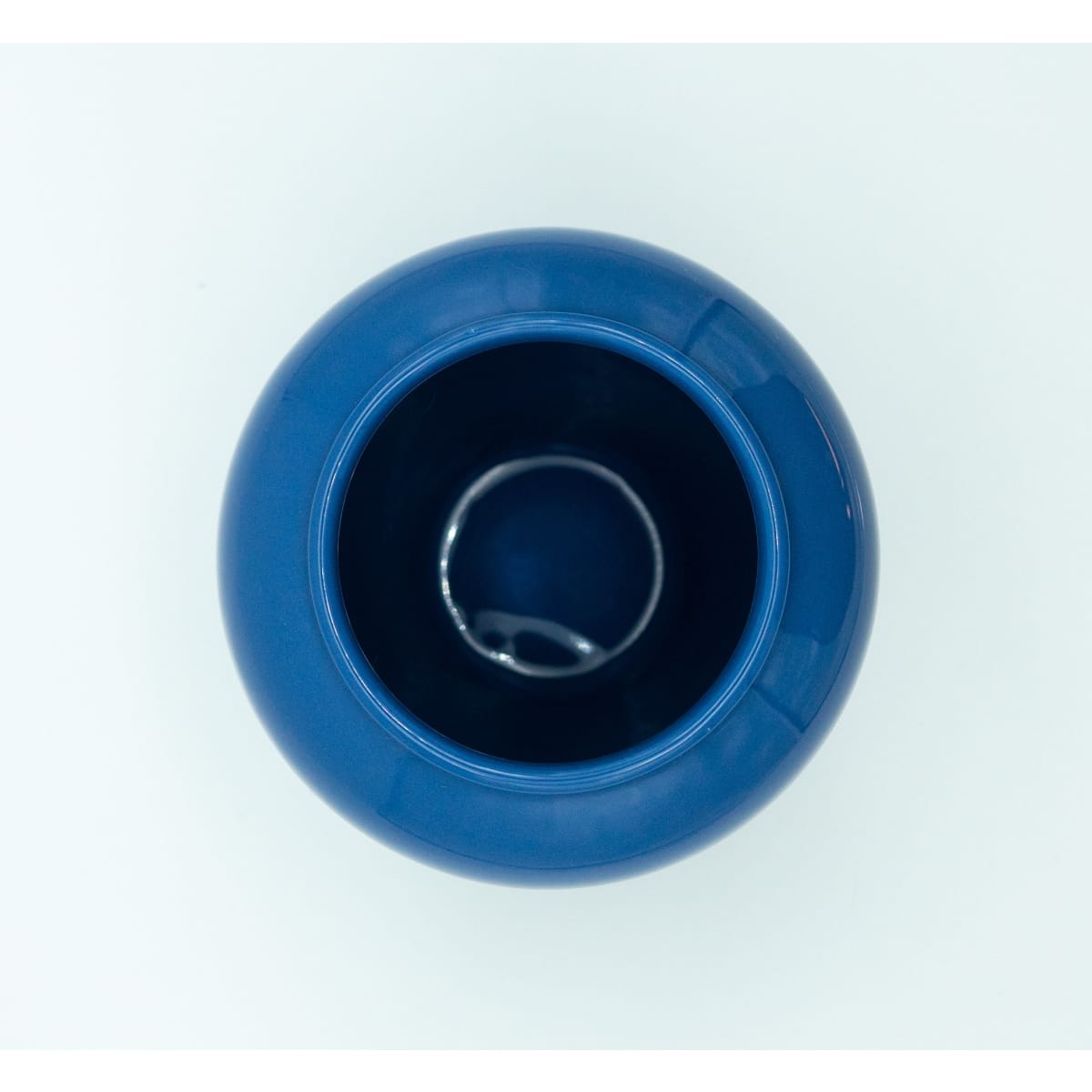 Vase bleuet uni