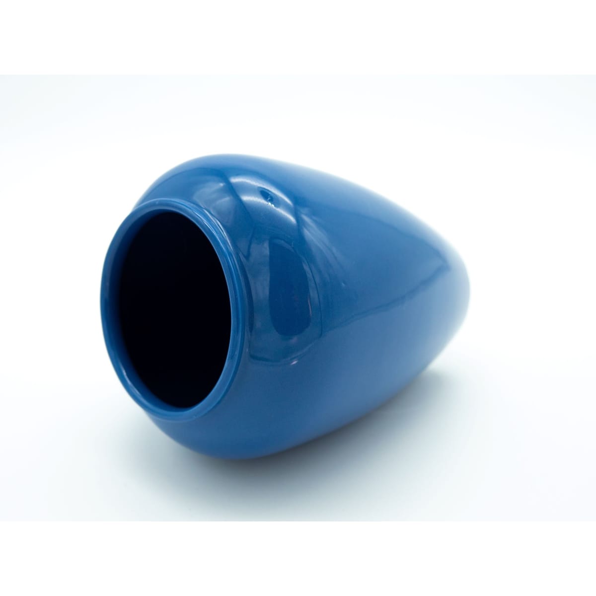 Vase bleuet uni