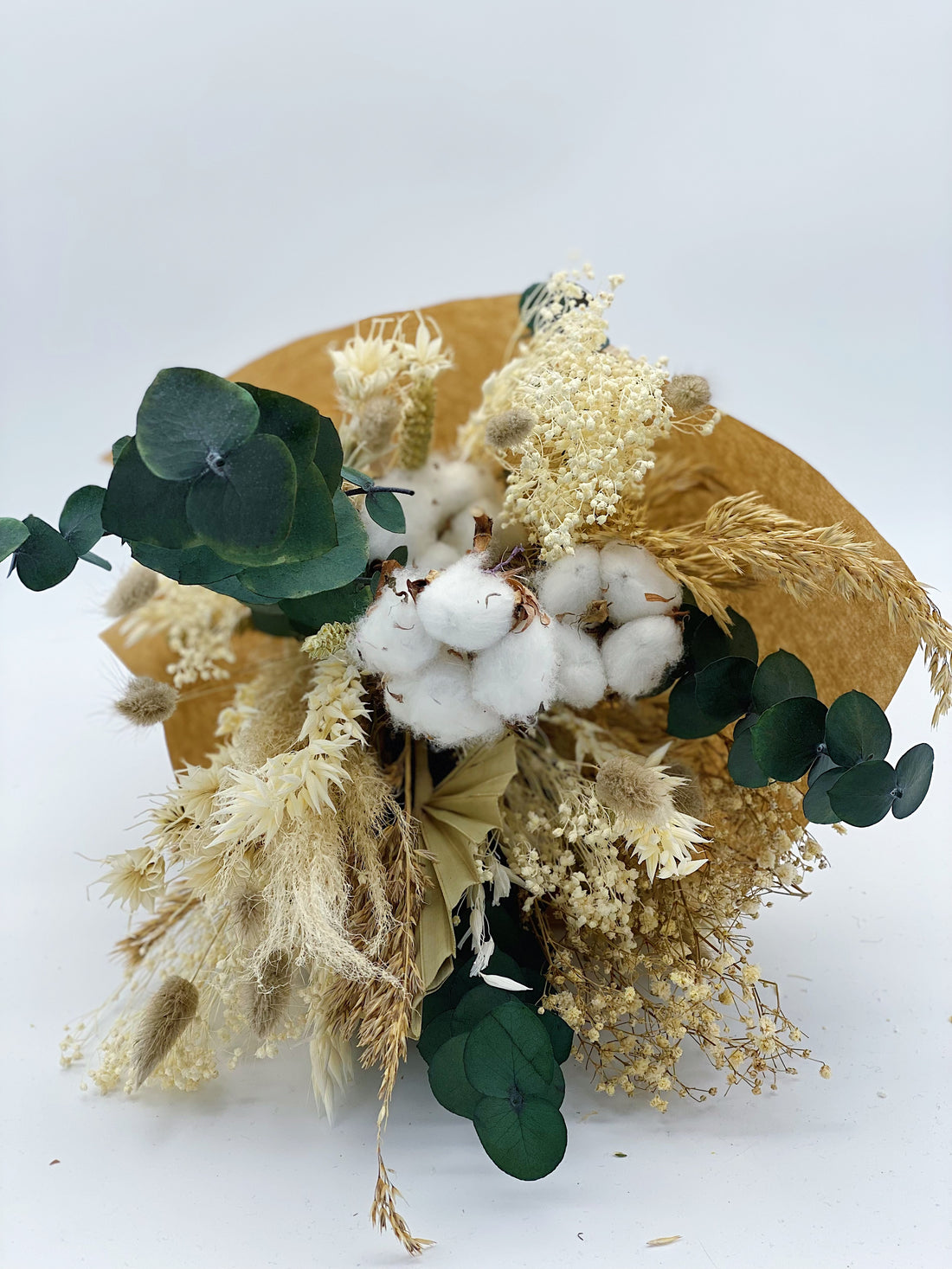Noces de coton : des fleurs séchées comme cadeau durable !