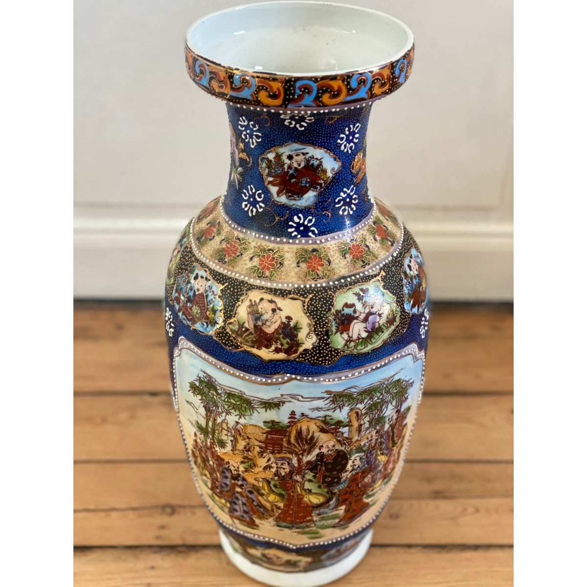 Grand vase de style chinois