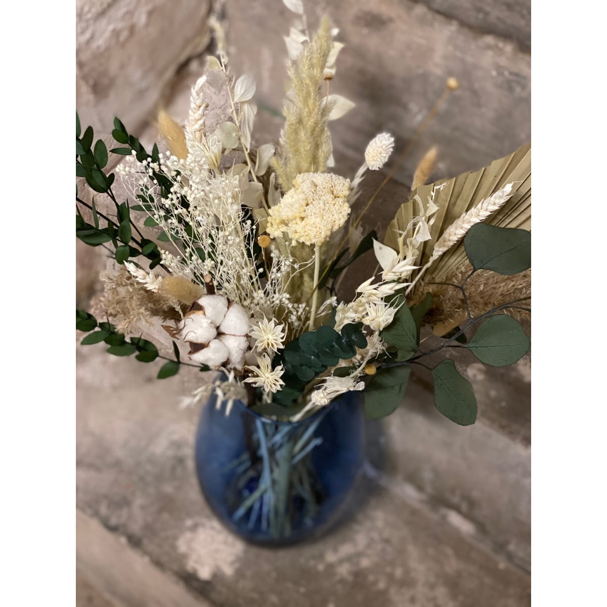 Fleurs Séchées Naturelles Oshhni Pour Bouquets Et DIY - Fougères Pressées Vertes, Paquet De Feuilles Pour Scrapbooking Et Déco