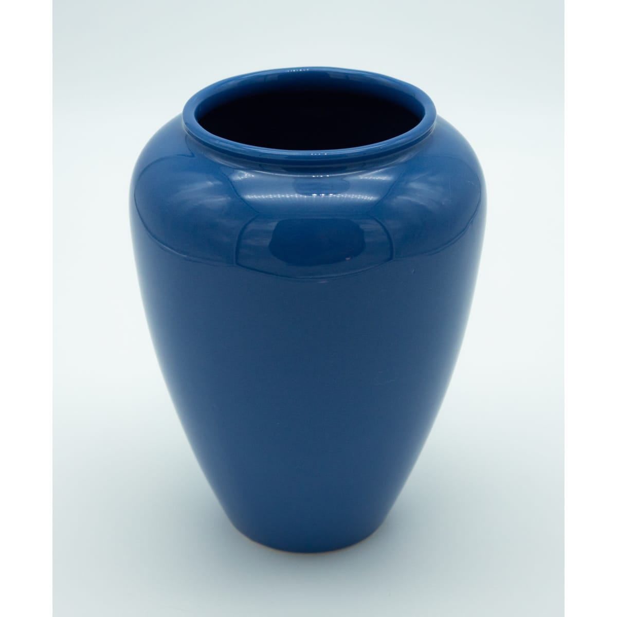 Vase bleuet uni