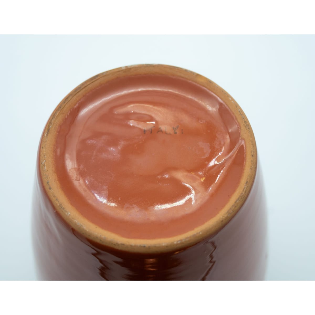 Vase terracotta uni